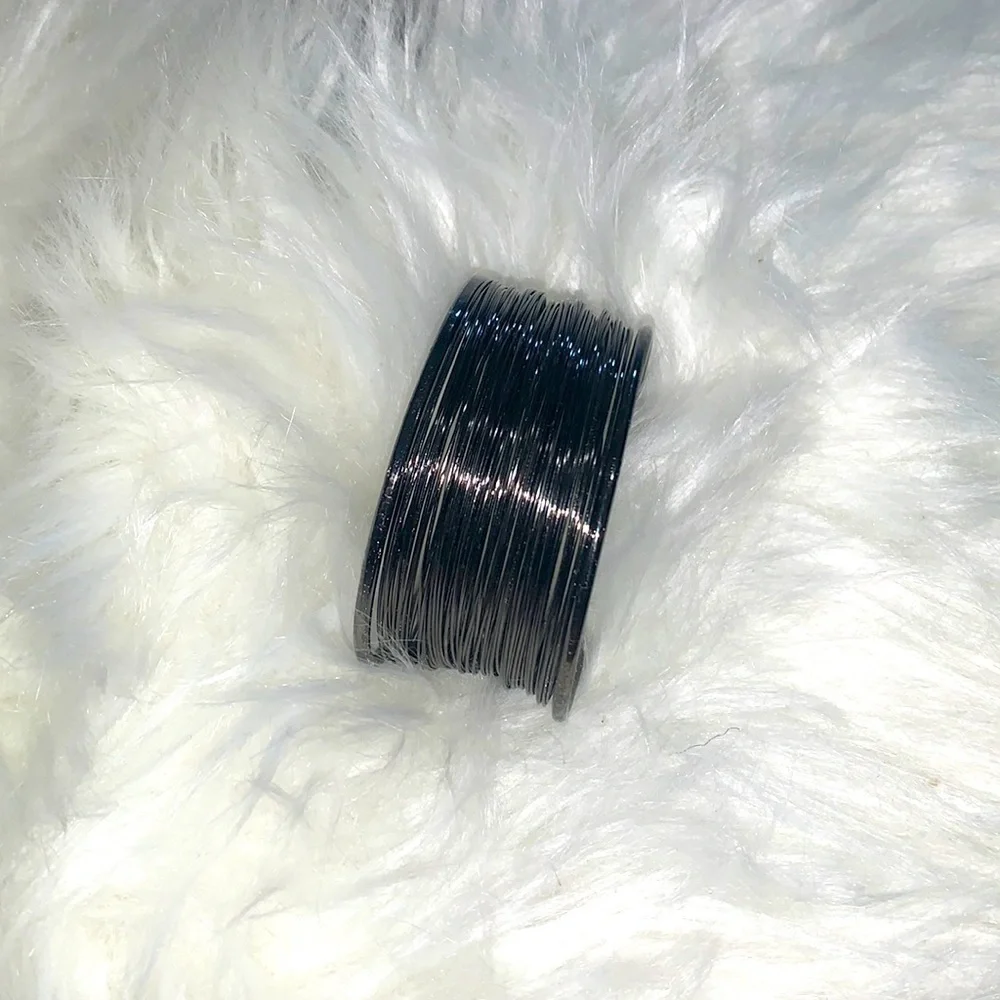 Grey silver bangle bracelet